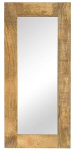 Specchio in Legno Massello di Mango 50x110 cm