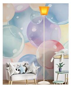 JOLLY PIANTANA GRANDE H 172 CM DIFFUSORE 7 COLORI STELO BIANCO DI ILLUMINANDO