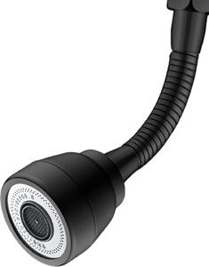 Aeratore per rubinetto da cucina a spruzzo, con rotazione a 360° - Prolunga per rubinetto da cucina - Aeratore per rubinetti da lavello e bagno - Design anti-schizzi