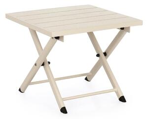 Tavolino da giardino in alluminio 43x44 cm Taylor – Bizzotto