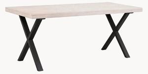 Tavolo con piano in legno di quercia Brooklyn