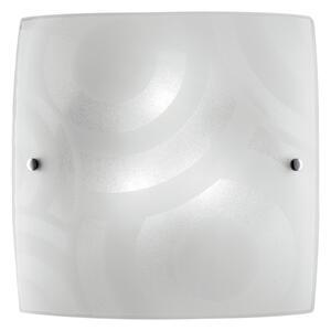 Lampadario Plafoniera Miro Coordinati Colore Bianco 60W Mis 30 x 30 cm