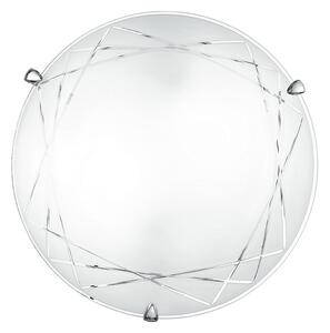 Lampadario Plafoniera Paradise Ceiling Lamp Colore Bianco 60W Mis 40 cm
