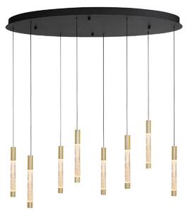 Lampada a sospensione - ottone - Alisio - vetro metallo - lampada di design - LED - 4580ME - Steinhauer