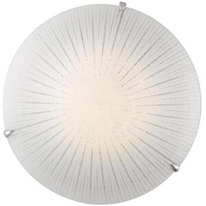 Lampadario Plafoniera Led Chantal Ceiling Lamp Colore Bianco 24W Mis 40 cm
