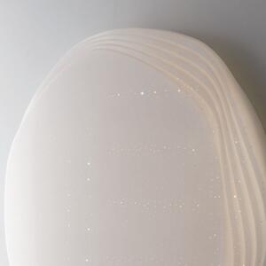 Lampadario Plafoniera Led Psyche Ceiling Lamp Colore Bianco 32W Mis 50 x 7 cm