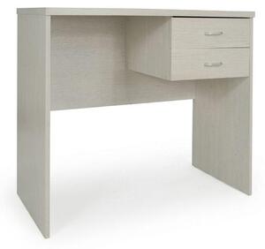 Scrivania Scrittoio Moderno Stile Nordico Bianco Legno Studio 80x50x76cm