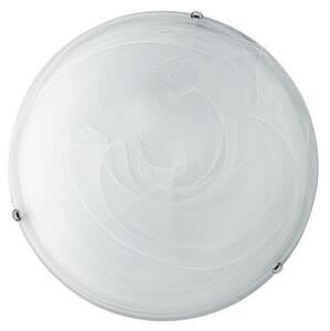 Lampadario Plafoniera Duna Ceiling Lamp Colore Bianco 60W Mis 30 cm