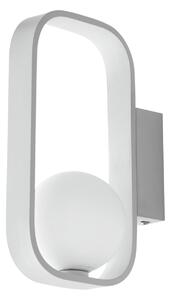 Lampadario Applique Led Roxy Moderno Colore Bianco 10W Dim 10 x 24 x 15 cm