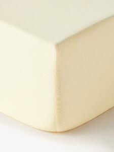Lenzuolo con angoli boxspring in flanella Biba