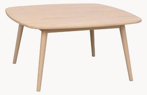 Tavolino da salotto in legno di quercia con bordi arrotondati Tompkins