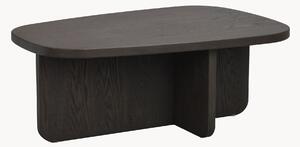 Tavolino ovale in legno Billings