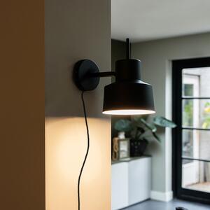 Lampada da parete intelligente nera con WiFi A60 - Chappie
