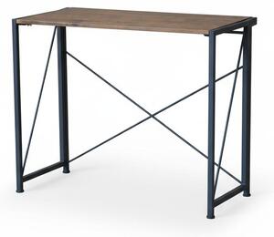 Scrivania Pieghevole Salvaspazio Tavolo Studio PC 90x43.7x74 cm