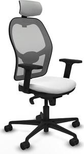 Sedia da ufficio con poggiatesta Piqueras y Crespo 2D036N2 Bianco