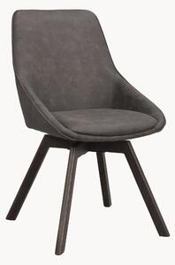 Set di 2 sedie girevoli imbottite Alison