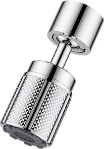 Adattatore per rubinetto da cucina – Estensione per rubinetto con soffione doccia rotante e regolabile – 6 adattatori per rubinetti per filetti M20, M22, M24, con 3 tipi di getto