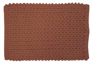 Tappetino per il bagno color terracotta 50x80 cm Ariel – douceur d'intérieur