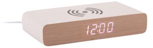 Sveglia digitale con ricarica wireless Retro Flat LED – Karlsson