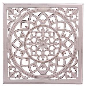 Pannello decorativo in mdf intagliato, 60X60 cm