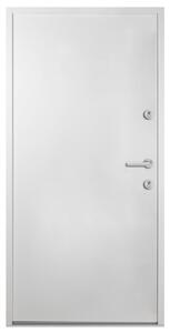 Porta Ingresso in Alluminio Bianca 100x200 cm