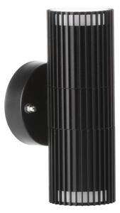 Kanlux 46201 - Faretto da parete per esterni RADILO 2xGU10/11W/230V IP44 nero