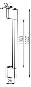 Kanlux 45873 - Applique da esterno a LED YALTE LED/12W/230V 3000/4000/6500K IP54 nero