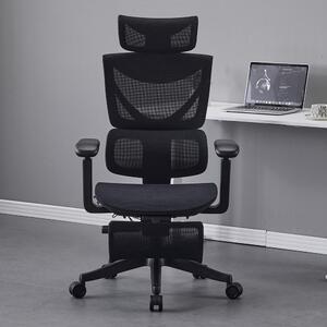Sedia da ufficio ergonomica con regolazione a tre pulsanti. Modello L3