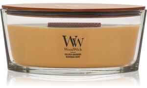 Woodwick Opulent Wood Golden Bourbon candela profumata con stoppino in legno (hearthwick) 453.6 g