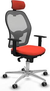 Sedia da ufficio con poggiatesta Jorquera Piqueras y Crespo 1D086G2 Arancione scuro