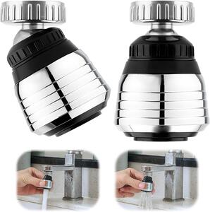° Lampada orientabile per rubinetto - Set di 2 - Accessorio per rubinetto da cucina - Filtro per rubinetto