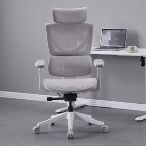 Sedia da ufficio ergonomica con regolazione a tre pulsanti. Modello L3