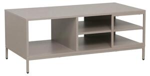 Tavolino da Salotto Moderno Design Elegante Soggiorno Tortora 100x50x40cm - Title: Default Title