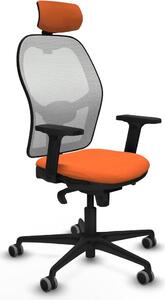 Sedia da ufficio con poggiatesta Piqueras y Crespo 2D036G2 Arancione