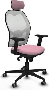 Sedia da ufficio con poggiatesta Piqueras y Crespo 2D036G2 Rosa