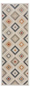 Passatoia da esterno color crema 80x230 cm Zion Natural - Flair Rugs