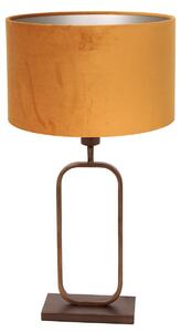 Lampada da tavolo - bronzo - Stang - metallo velluto - lampada da comodino - E27 - 4815BR - Steinhauer