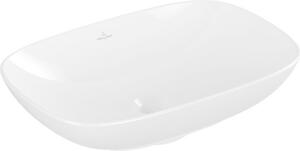 Villeroy & Boch Loop&Friends - Lavabo da appoggio, 560x380 mm, senza sfioratore, bianco alpino 4A490101