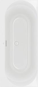 V&B V&B vasca ad angolo Duo LOOP& FRIENDS 180x80cm, interno ovale, bianco