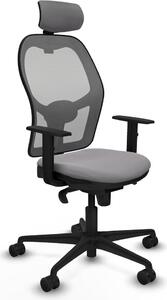 Sedia da ufficio con poggiatesta Jorquera Piqueras y Crespo 1D036N2 Grigio