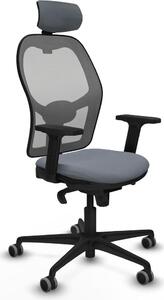 Sedia da ufficio con poggiatesta Piqueras y Crespo 2D036G2 Grigio