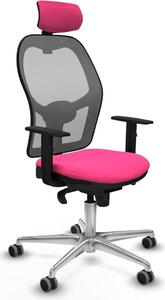 Sedia da ufficio con poggiatesta Jorquera Piqueras y Crespo 1D086G2 Rosa