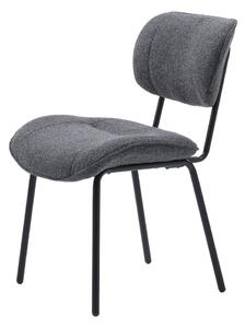 Sedia da pranzo grigio scuro Buffalo - Unique Furniture