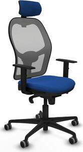 Sedia da ufficio con poggiatesta Jorquera Piqueras y Crespo 1D036G2 Blu