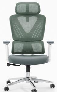 Sedia da ufficio ergonomica con schienale in rete e braccioli regolabili