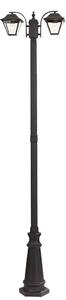 Candelabro, alluminio nero, H 232 cm, VT-847