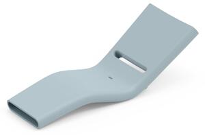 Lettino realizzato in resistente polietilene ESSE Dimensioni 185x73x57 cm -struttura ergonomica pu� essere immerso nell'acqua colore zaffiro