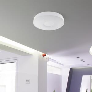 Plafoniera LED, bianca, dimmerabile, telecomando, P 49,5 cm