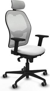 Sedia da ufficio con poggiatesta Piqueras y Crespo 2D036G2 Bianco