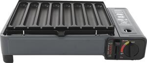 Barbecue a gas, design portatile, cottura efficiente, blu